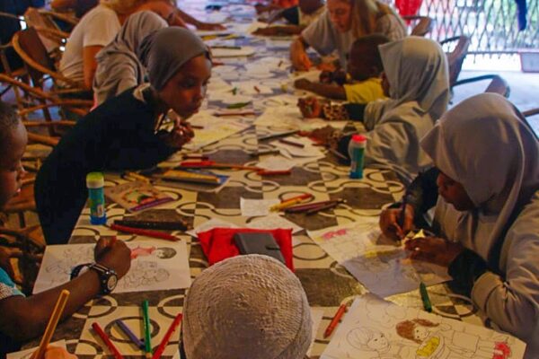 Frivilligt arbejde Afrika - Legegruppe - Højskole i udlandet - Zanzibar Højskolen-9