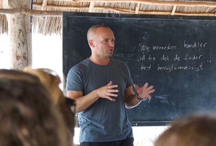 Jan Jan er grundlægger af Zanzibar Højskolen