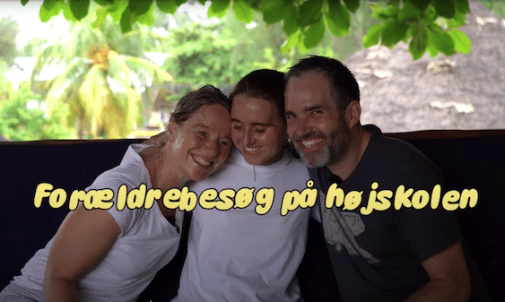 Forældrebesøg på Zanzibar Højskolen
